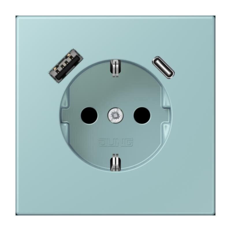 Jung Jung LC1520-15CA214 SCHUKO-Steckdose mit USB Typ AC LC32033