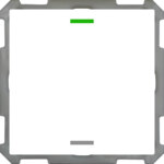 MDT technologies Taster Light 63 1-fach RGBW, reinweiß/glä, neutral BE-TAL63T1.01