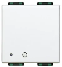 BTicino N4577 Funkempfängerinterface für Außenthermostat 2M Weiß