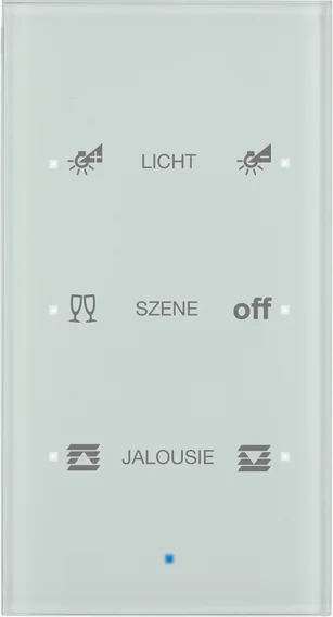 Berker Berker Glas-Sensor 3-fach polarweiß 75143930