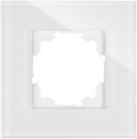 Kopp 405302015 ATHENIS-1-fach Glas-Abdeckrahmen senkrechte und waage