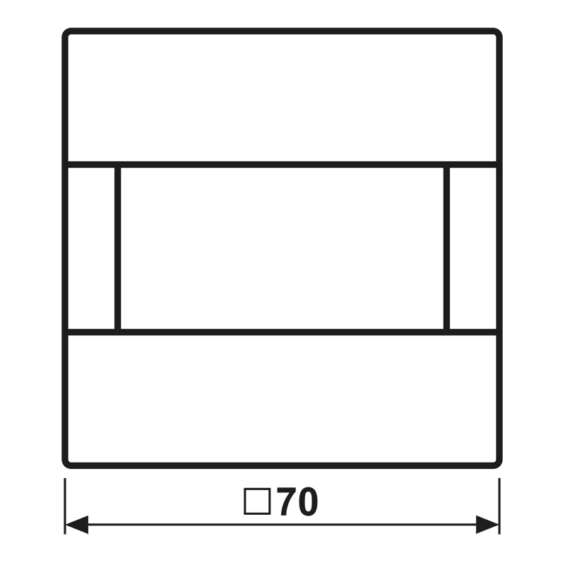 Jung Jung KNX Automatik-Schalter 1,10m Standard LS 3181