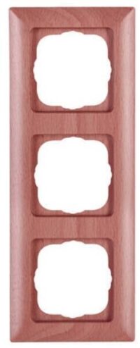 Kopp 306715060 Abdeckrahmen 3-fach MIL buch