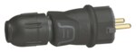 Legrand 050340 Gummistecker 16A Schwarz 050340