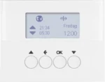 Berker KNX-Funk Jalousieschaltuhr polarweiß glänzend 85745179