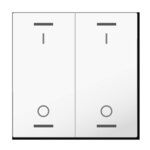 MDT Wippe für KNX Taster Light 63 weiß glänzend Schalter BE-TAL63W204.B1