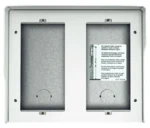 BTicino 350642 Aufputzkasten 4M 2reihig Allwhite