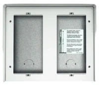BTicino 350642 Aufputzkasten 4M 2reihig Allwhite