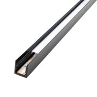 SG LEUCHTEN Dekorelement schwarz Aluminium L1800mm 391478 H22mm