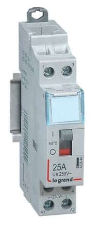 Legrand 412544 CX3 Schütz 230V 25A 2S mit Handschalter