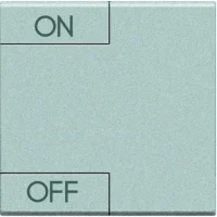 BTicino NT4911M2AGN LivingLight Symbolwippe 2M ON-OFF Tech