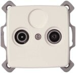 Kopp 922901087 Antennenstd.2-fach RIVO creme