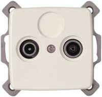 Kopp 922901087 Antennenstd.2-fach RIVO creme