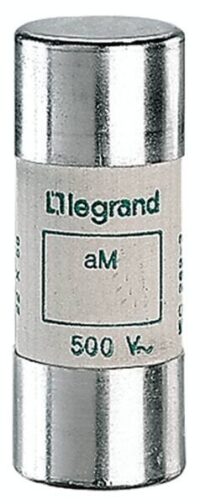 Legrand 015020 Zylindersicherung aM 20A 22x58 träge 500VAC 100kA ohne Schlagbolzen