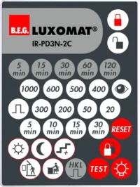 BEG Brück Electronic IR-Fernbedienung IR-PD3N-2C