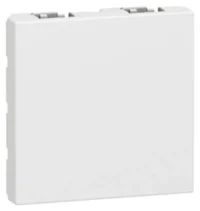 Legrand 277071L Blindabdeckung 2-modulig Mosaic ultraweiß