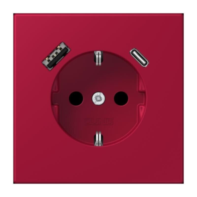 Jung Jung LC1520-15CA229 SCHUKO-Steckdose mit USB Typ AC LC32100