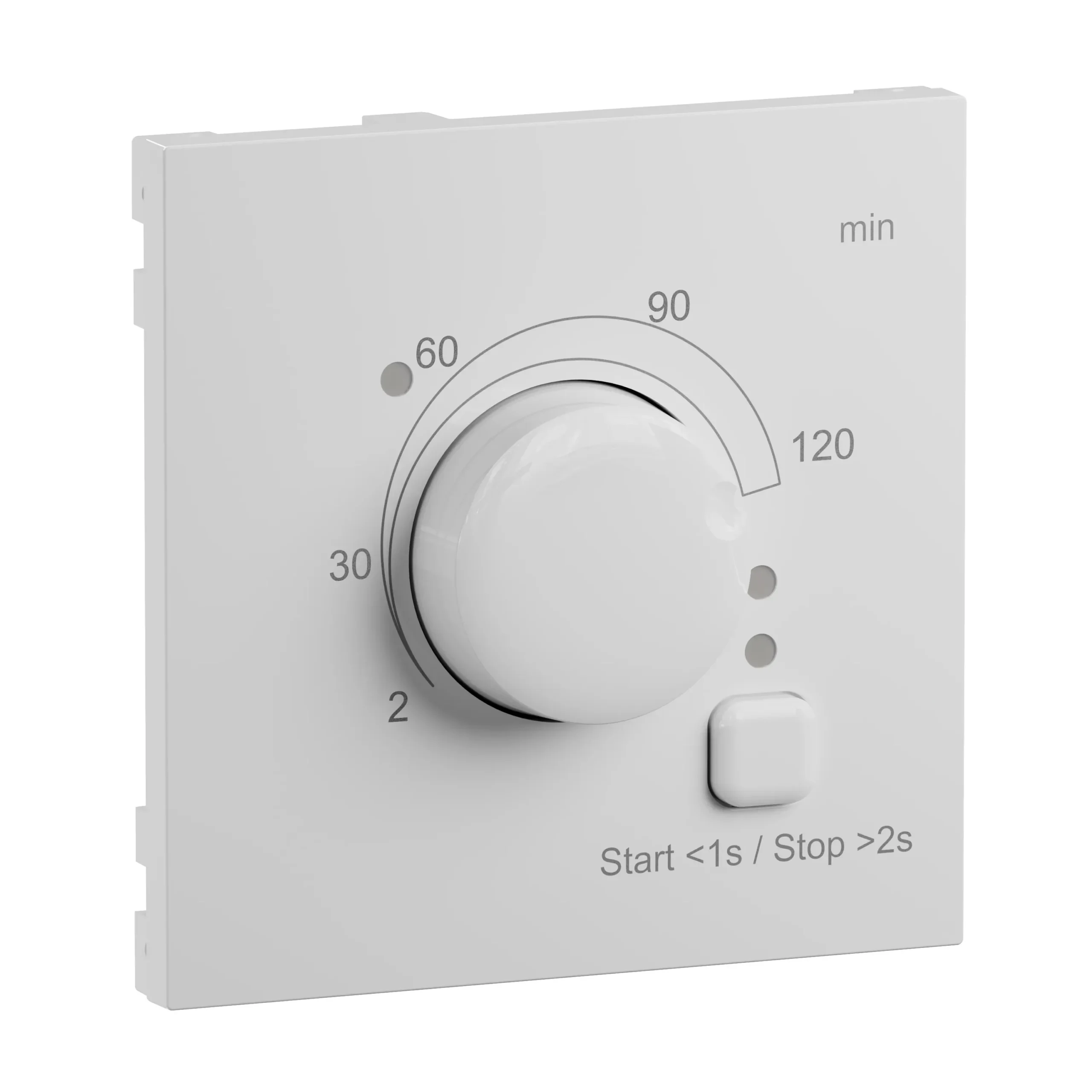 Legrand Legrand 765136 SEANO Abdeckung für Zeitschalter 2  120 Minuten Ultraweiß