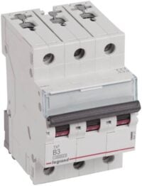 Legrand 404121 TX3 LS-Schalter B 3A 3-polig 10kA 400VAC 3TE