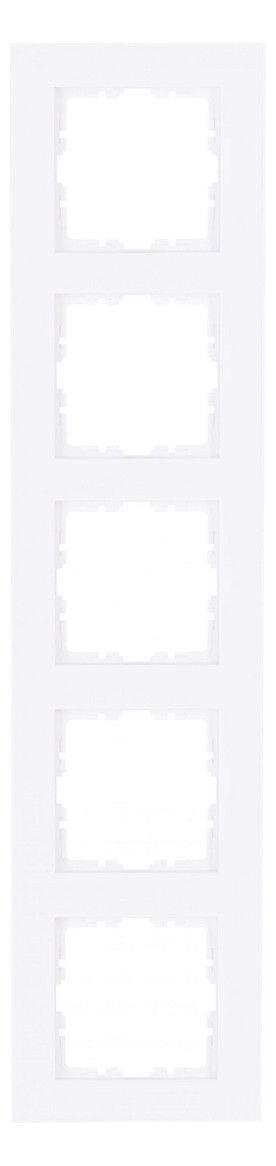 Kopp Kopp 407213005 HK07 PURE-Abdeckrahmen 5-fach Farbe:arktisweiß