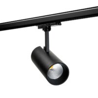 SG LEUCHTEN LED-Schienenstrahler 26W schwarz TUBE 312452 Konverter DALI 1LED 3000K weiß schwarz