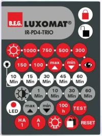 BEG Brück Electronic IR-Fernbedienung IR-PD4-TRIO