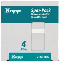 Kopp 602629056 4A/W-Schalter VEN r-wei