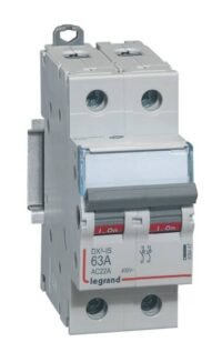 Legrand 406447 DX3 Lasttrennschalter 2-polig 63A 400VAC Kategorie AC-22A
