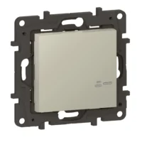 Legrand 863906 Niloe Step with Netatmo Wandsender Licht 1-Fach Sand