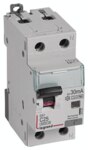Legrand 411107 DX3 Fi/LS-Schalter C 25A 1P+N 6kA 30mA Typ F 230VAC 2TE