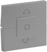 Legrand 864331 Wippe Jalousieschalter Niloe Step Aluminium