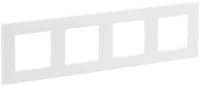 Legrand 864174 Rahmen 4-fach Niloe Step ultraweiß