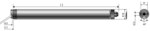 Somfy Rohrmotor LS40 13/10 NL BK 1242228