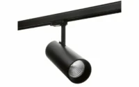 SG LEUCHTEN LED-Schienenstrahler 26W dimmbar TUBE 314476 Konverter 1LED schwarz 4000K weiß schwarz matt