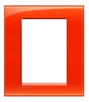 BTicino LNA4826OD LivingLight Abdeck- rahmen für Kompaktinstallation 3+3M Orange
