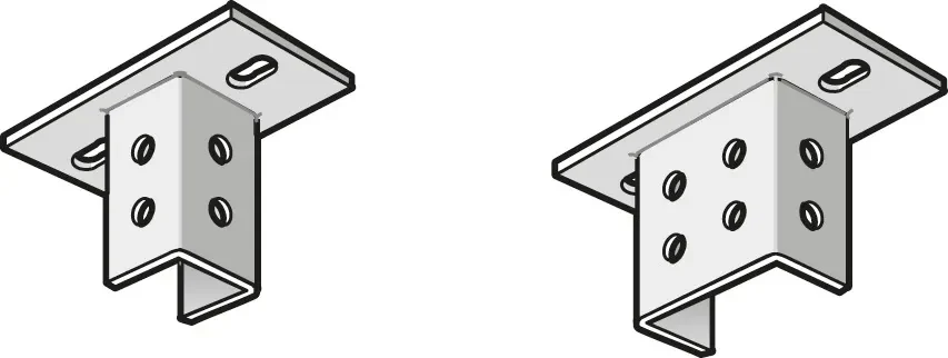 Legrand Legrand CM595364 Kopfplatte schwer PFN41S für Profil 41x41 V4A Edelstahl