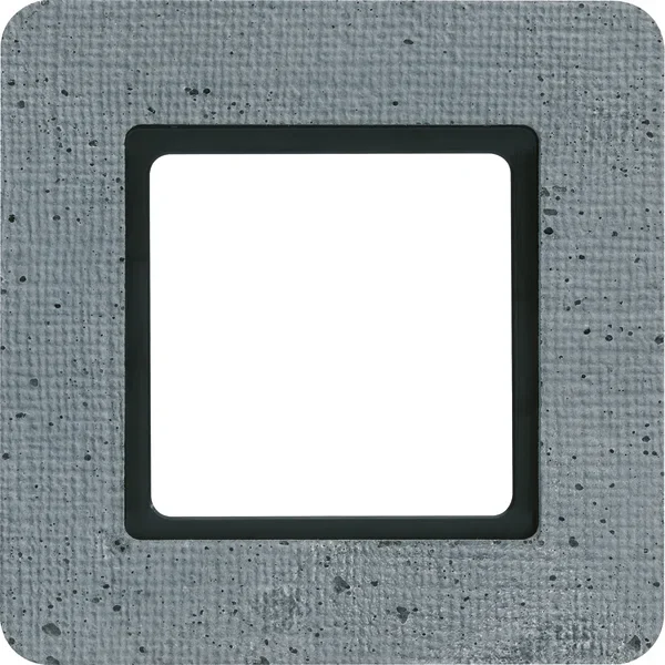 Berker Berker Rahmen 1-fach beton-grau LED-Beleuchtung 10116120