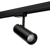 SG LEUCHTEN LED-Schienenstrahler 14W schwarz Tube Mini DALI 320744 Konverter DALI 1LED weiß