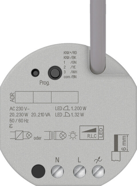 Jung Jung KNX-Univers.-Dimmaktor 1-f UP-Secure 39001 1S U