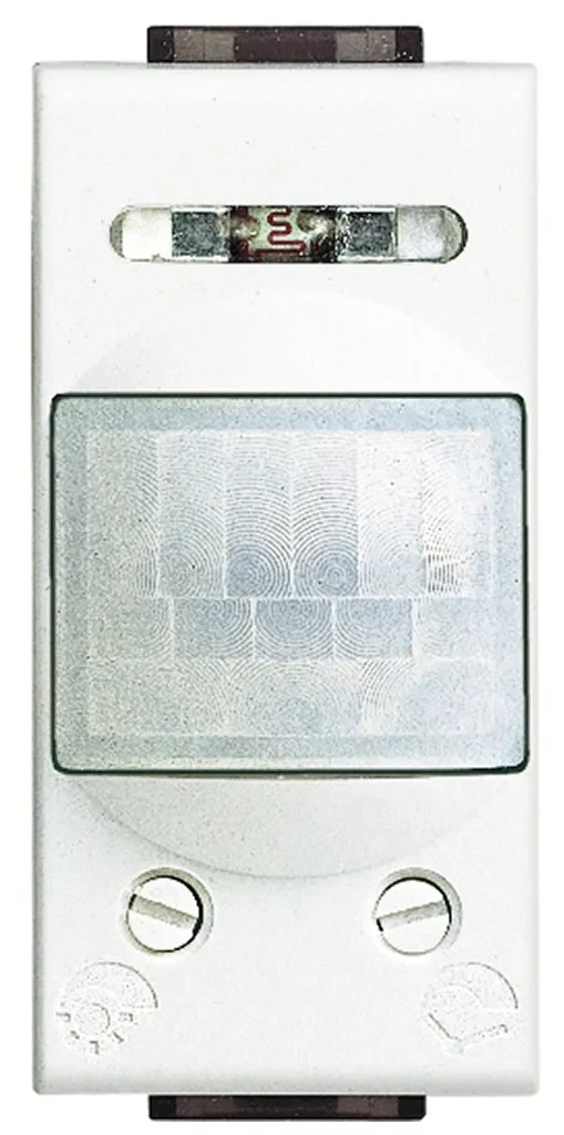 Legrand BTicino N4431N LivingLight Passiv-IR- Bewegungsmelder 3-Leiter 1M Weiß