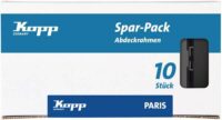 Kopp 402050016 PARIS Abdeckrahmen 10x 1-fach mattschwarz