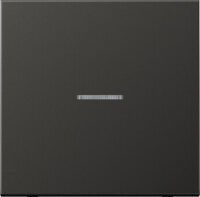 Jung KNX RF Taster 1-fach neutral, Aluminium AL 10911 ST RF AN
