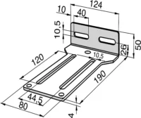 Somfy Konsole für Wand-/Deckenbef. 9129686