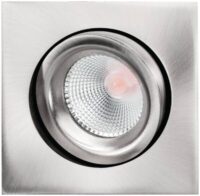 SG LEUCHTEN LED-Einbaustrahler 7W Konverter Junistar Lux Square 902585 1LED si weiß