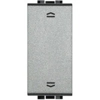 BTicino NT4037N LivingLight Jalousie- taster 1M mit Wippe Tech