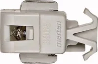 Merten Lampenanhänger grau m.integrierter Lampe 396502
