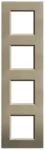BTicino LNA4802M4SQ LivingLight Abdeckrahmen 4-fach 2+2+2+2M Square