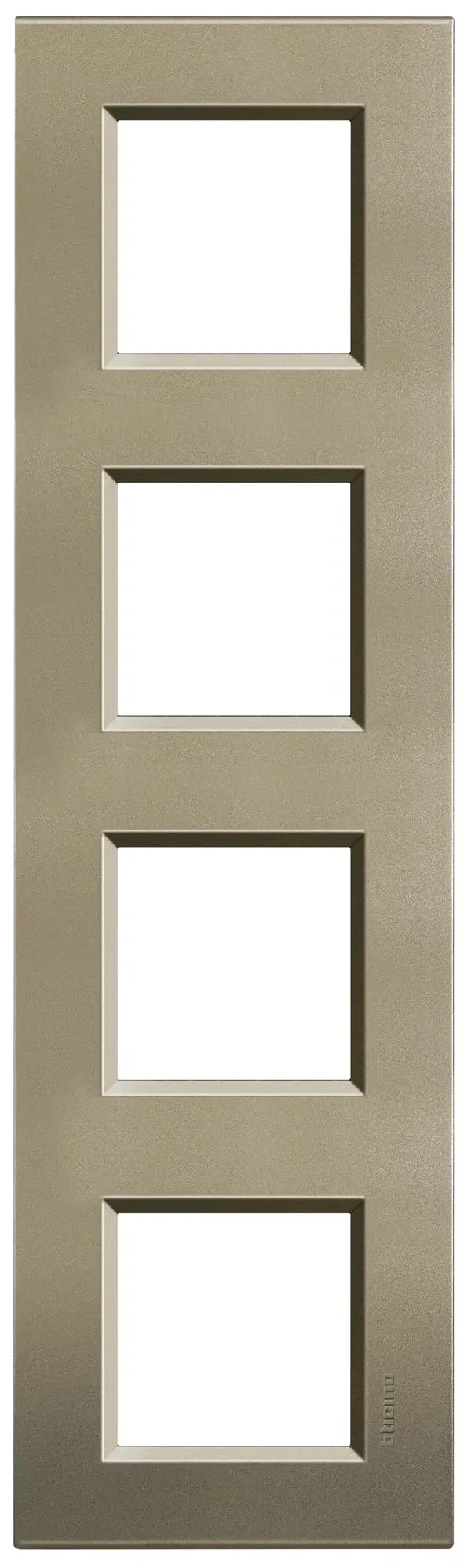 BTicino LNA4802M4SQ LivingLight Abdeckrahmen 4-fach 2+2+2+2M Square