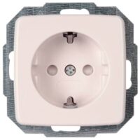 Kopp 920217087 Schutzkontaktsteckdose KS,16A 250V Rivo weiß