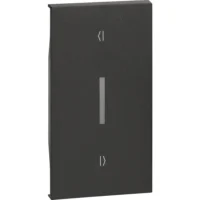 BTicino KG06M2V LivingNow 2M Taste Roll- ladenschalter für vertikale Inst. Black